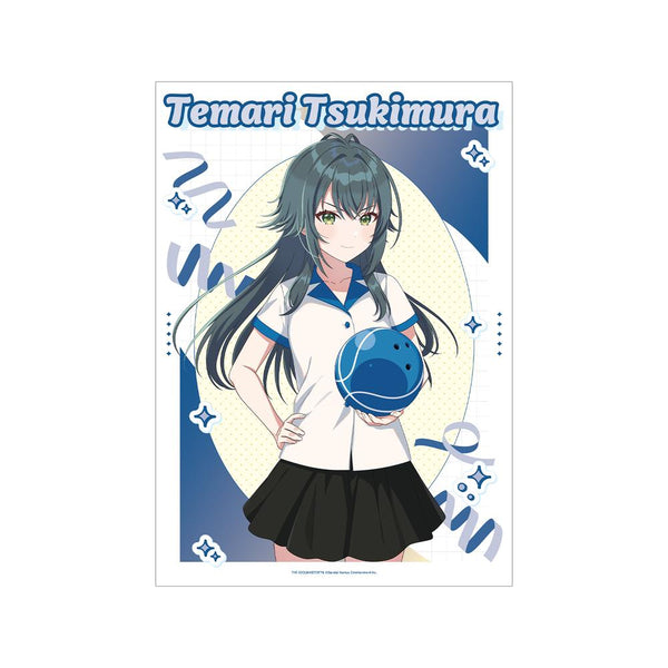 『学園アイドルマスター』描き下ろし 月村手毬 ボウリングシャツver. A3マット加工ポスター